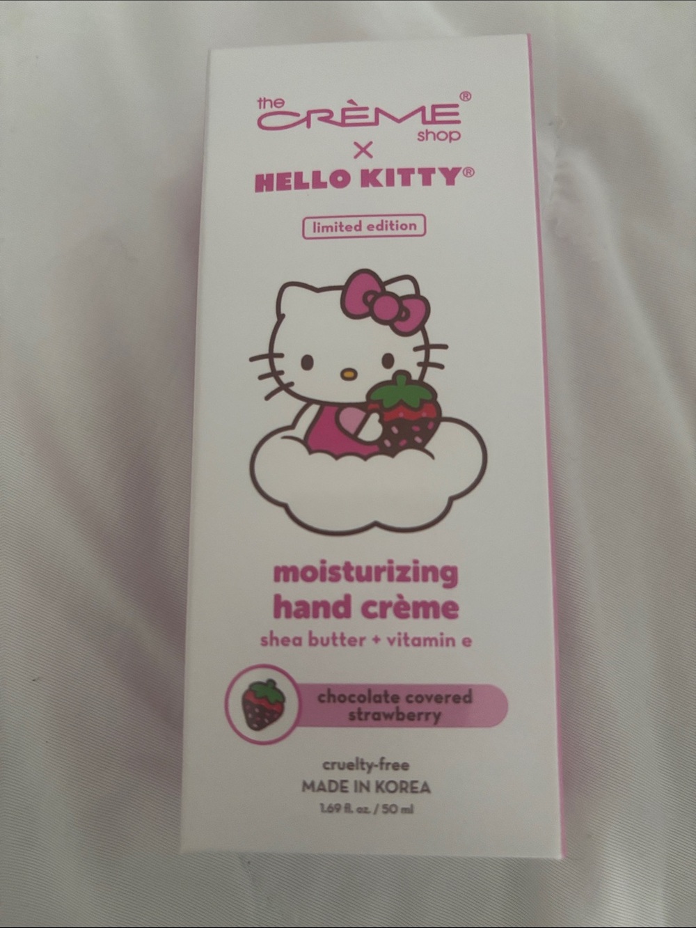 The Crème Shop x Hello Kitty Pink Moisturizing Hand Crème